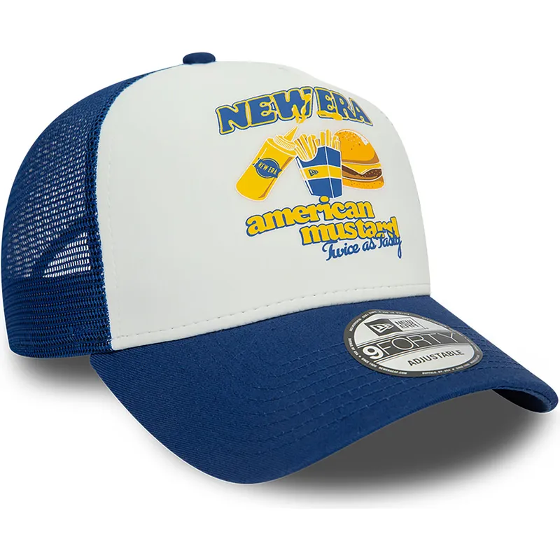 siltovka-zaoblena-modra-snapback-mustard-a-frame-food-new-era siltovka-zaoblena-modra-snapback-mustard-a-frame-food-new-era