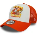 siltovka-zaoblena-oranzova-snapback-sauce-a-frame-food-new-era