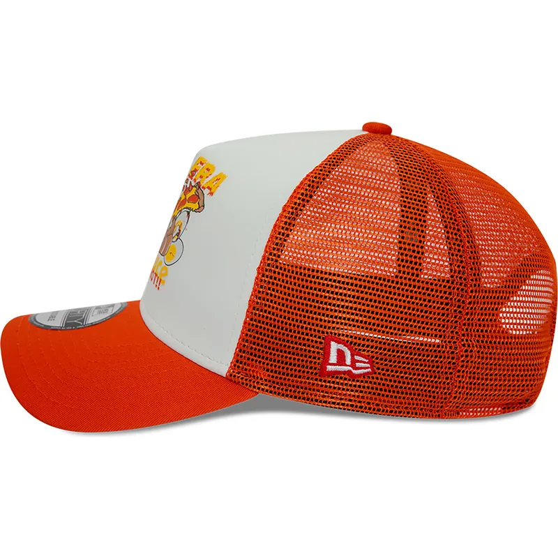 siltovka-zaoblena-oranzova-snapback-sauce-a-frame-food-new-era