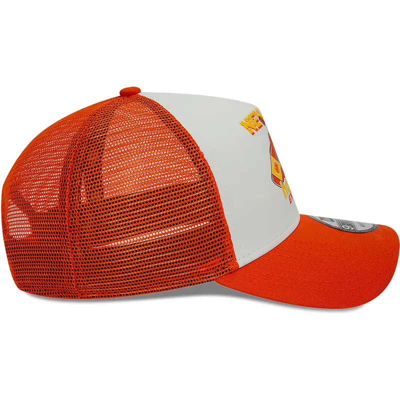 siltovka-zaoblena-oranzova-snapback-sauce-a-frame-food-new-era