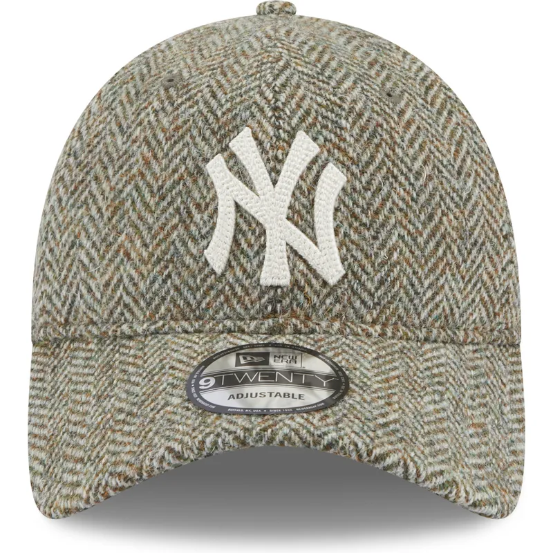 siltovky-zaoblena-siva-nastavitelny-pasik-9twenty-tweed-pack-new-york-yankees-mlb-new-era