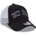 cap-zaoblena-navy-blue-snapback-a-frame-team-script-new-york-yankees-mlb-new-era
