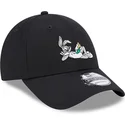 siltovka-zaoblena-cierna-nastavitelny-9forty-bugs-bunny-looney-tunes-new-era