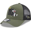 siltovka-zaoblena-zelena-snapback-a-frame-piolin-y-silvestre-looney-tunes-new-era