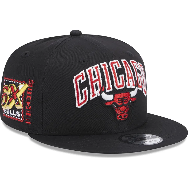 schwarze-flache-snapback-kappe-9fifty-patch-der-chicago-bulls-nba-von-new-era