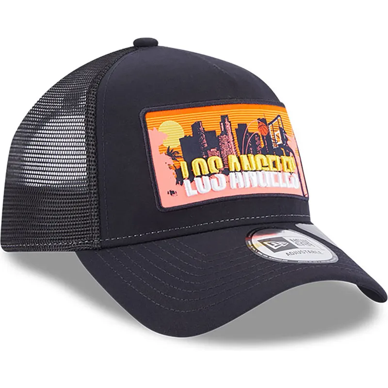 siltovka-zaoblena-tmavomodra-snapback-a-frame-repreve-license-plate-los-angeles-new-era