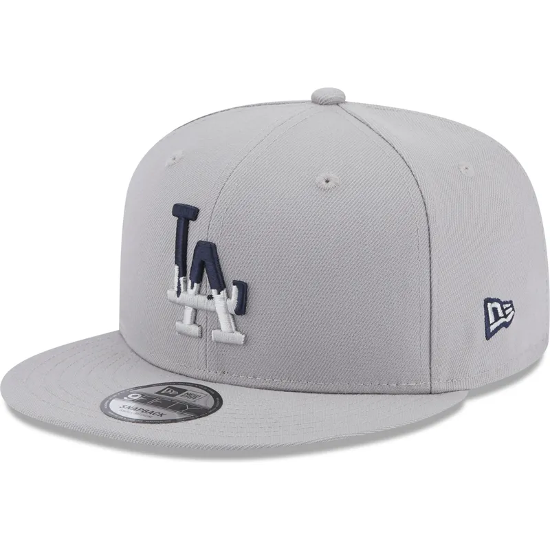 siltovka-rovna-siva-snapback-9fifty-team-drip-los-angeles-dodgers-mlb-new-era