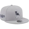 siltovka-rovna-siva-snapback-9fifty-team-drip-los-angeles-dodgers-mlb-new-era