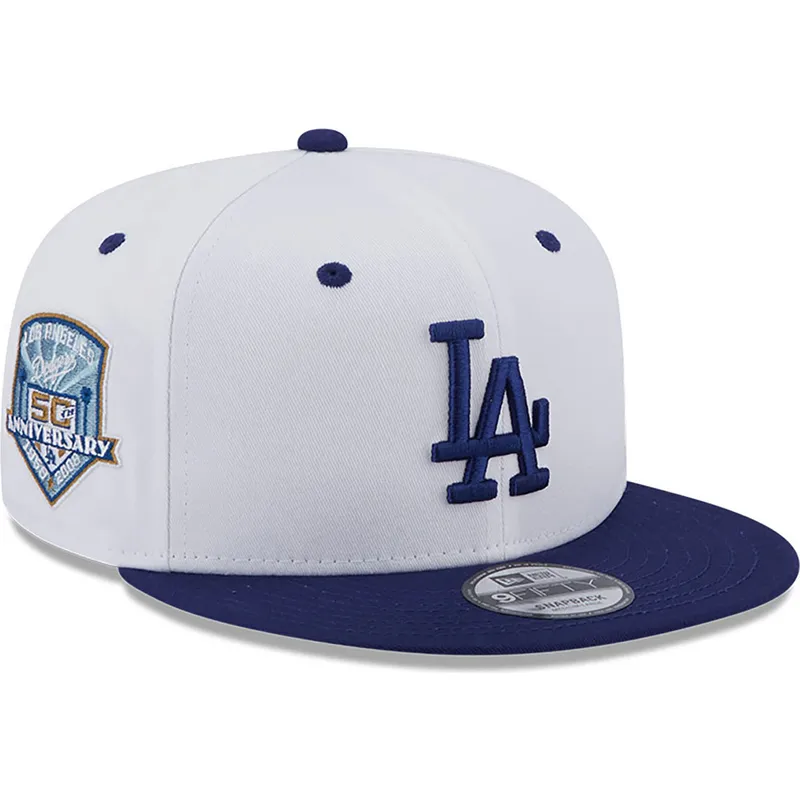 siltovka-rovna-modra-snapback-9fifty-white-crown-patch-los-angeles-dodgers-mlb-new-era