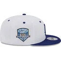 los-angeles-dodgers-mlb-9fifty-white-crown-patch-snapback-kappe-in-weiss-und-blau-mit-blauem-logo-von-new-era