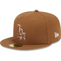 siltovka-rovna-hneda-upravena-59fifty-team-outline-los-angeles-dodgers-mlb-new-era