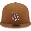 siltovka-rovna-hneda-upravena-59fifty-team-outline-los-angeles-dodgers-mlb-new-era