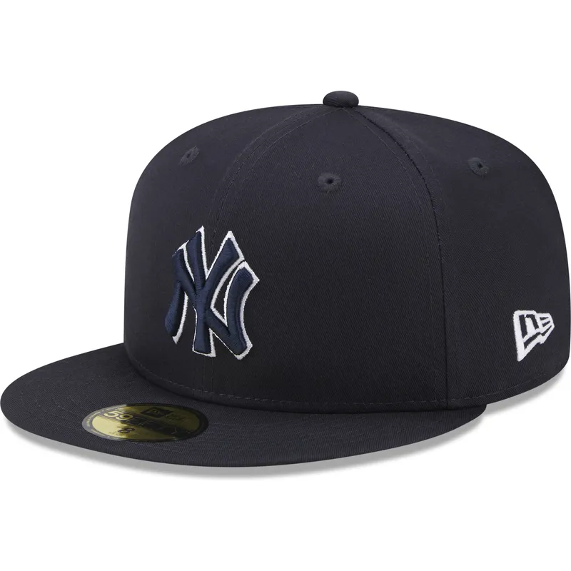 siltovka-rovna-tmavomodra-upravena-59fifty-team-outline-new-york-yankees-mlb-new-era