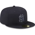 siltovka-rovna-tmavomodra-upravena-59fifty-team-outline-new-york-yankees-mlb-new-era
