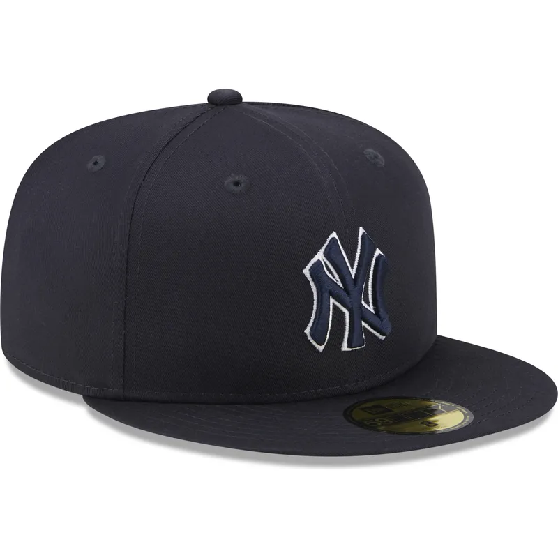 siltovka-rovna-tmavomodra-upravena-59fifty-team-outline-new-york-yankees-mlb-new-era
