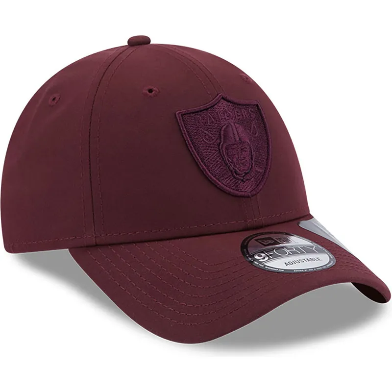 siltovka-zaoblena-cervena-nastavitelny-9forty-repreve-las-vegas-raiders-nfl-new-era