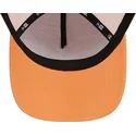 siltovka-zaoblena-oranzova-snapback-a-frame-league-essential-new-york-yankees-mlb-new-era