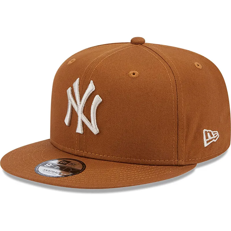 siltovka-rovna-hneda-snapback-9fifty-league-essential-new-york-yankees-mlb-new-era