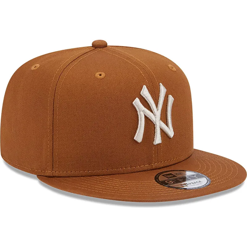 siltovka-rovna-hneda-snapback-9fifty-league-essential-new-york-yankees-mlb-new-era