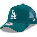 siltovka-zaoblena-zelena-snapback-a-frame-league-essential-los-angeles-dodgers-mlb-new-era