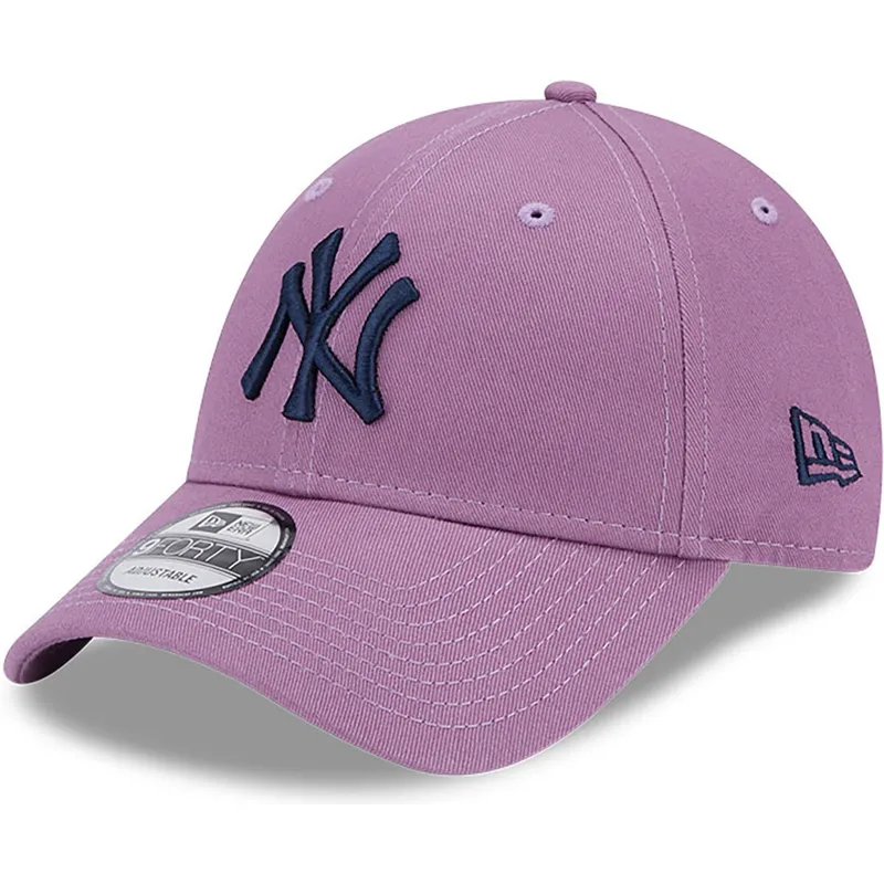 siltovka-zaoblena-fialova-nastavitelny-9forty-league-essential-new-york-yankees-mlb-new-era