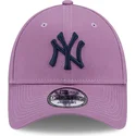siltovka-zaoblena-fialova-nastavitelny-9forty-league-essential-new-york-yankees-mlb-new-era