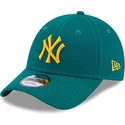 siltovka-zaoblena-zelena-nastavitelny-9forty-league-essential-new-york-yankees-mlb-new-era