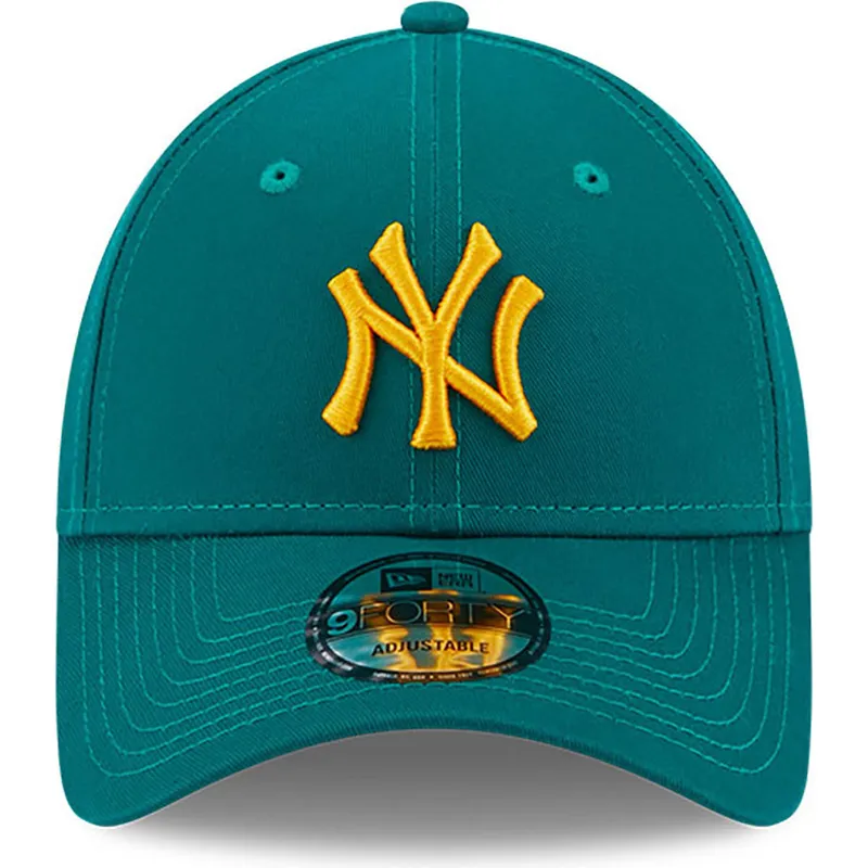 siltovka-zaoblena-zelena-nastavitelny-9forty-league-essential-new-york-yankees-mlb-new-era