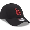 siltovka-zaoblena-cierna-nastavitelny-9forty-league-essential-los-angeles-dodgers-mlb-new-era