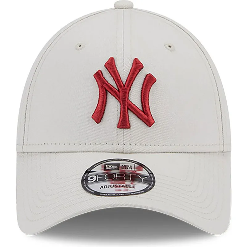 siltovka-zaoblena-bezova-nastavitelny-9forty-league-essential-new-york-yankees-mlb-new-era