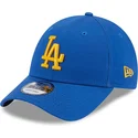 siltovka-zaoblena-modra-nastavitelny-9forty-league-essential-los-angeles-dodgers-mlb-new-era