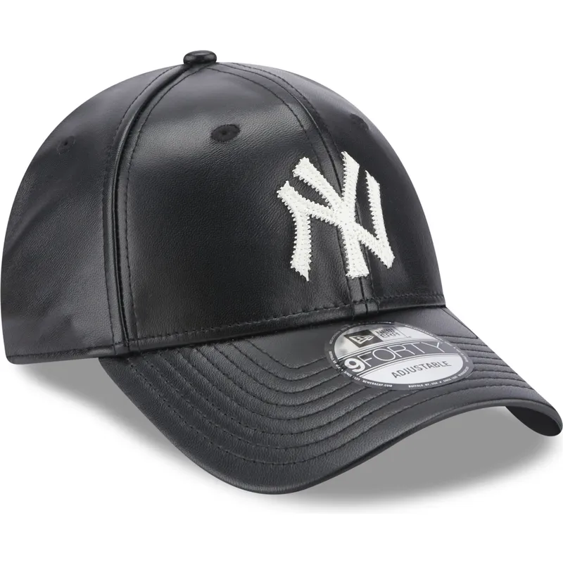 siltovka-zaoblena-cierna-nastavitelny-9forty-leather-new-york-yankees-mlb-new-era