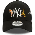 siltovka-zaoblena-cierna-nastavitelny-9forty-koi-fish-new-york-yankees-mlb-new-era