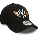 siltovka-zaoblena-cierna-nastavitelny-9forty-koi-fish-new-york-yankees-mlb-new-era