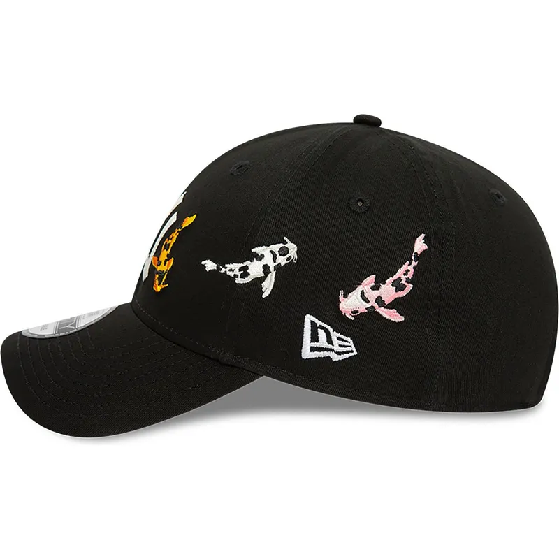 siltovka-zaoblena-cierna-nastavitelny-9forty-koi-fish-new-york-yankees-mlb-new-era