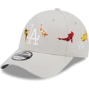 cap-zaoblena-beige-adjustable-strap-9forty-koi-fish-los-angeles-dodgers-mlb-new-era