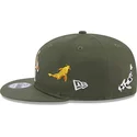 new-era-flat-brim-9fifty-koi-fish-los-angeles-dodgers-mlb-green-snapback-cap