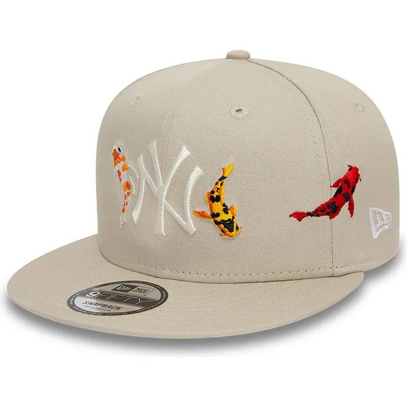 siltovka-rovna-bezova-snapback-9fifty-koi-fish-new-york-yankees-mlb-new-era