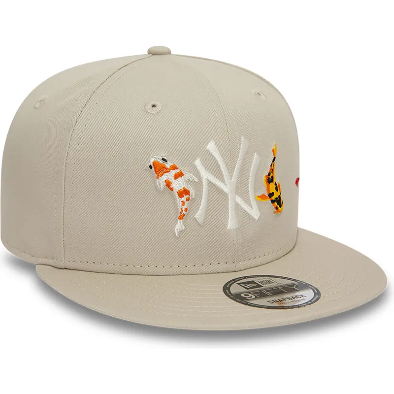 siltovka-rovna-bezova-snapback-9fifty-koi-fish-new-york-yankees-mlb-new-era
