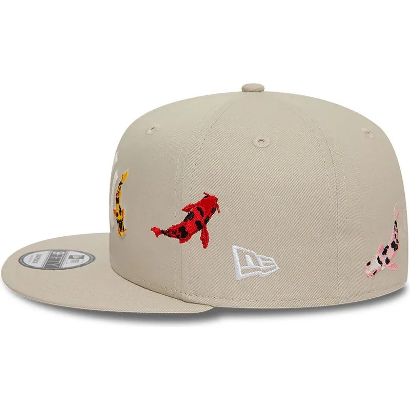 siltovka-rovna-bezova-snapback-9fifty-koi-fish-new-york-yankees-mlb-new-era