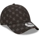 siltovka-zaoblena-cierna-nastavitelny-9forty-monogram-new-york-yankees-mlb-new-era