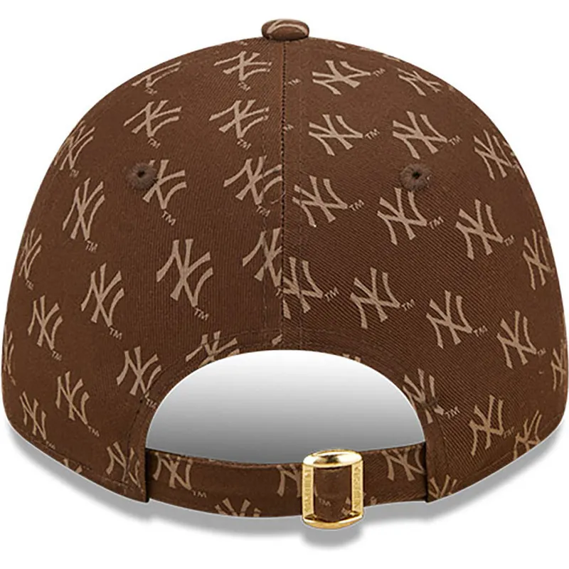 siltovka-zaoblena-hneda-nastavitelny-9forty-monogram-new-york-yankees-mlb-new-era