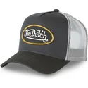 siltovka-zaoblena-cierna-snapback-cla6-von-dutch