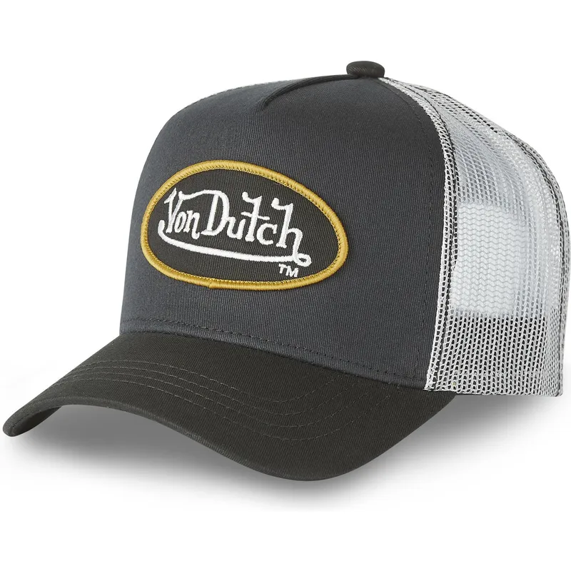 siltovka-zaoblena-cierna-snapback-cla6-von-dutch