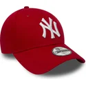 siltovka-zaoblena-cervena-nastavitelny-pre-deti-9forty-essential-new-york-yankees-mlb-new-era