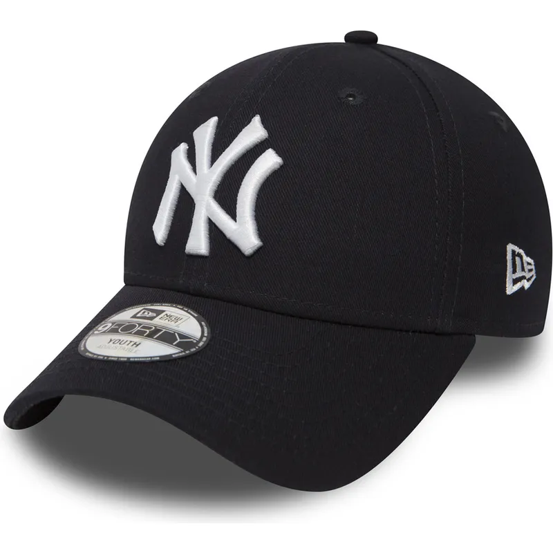 cap-zaoblena-navy-blue-adjustable-strap-pre-deti-9forty-essential-new-york-yankees-mlb-new-era cap-zaoblena-navy-blue-adjustable-strap-pre-deti-9forty-essential-new-york-yankees-mlb-new-era