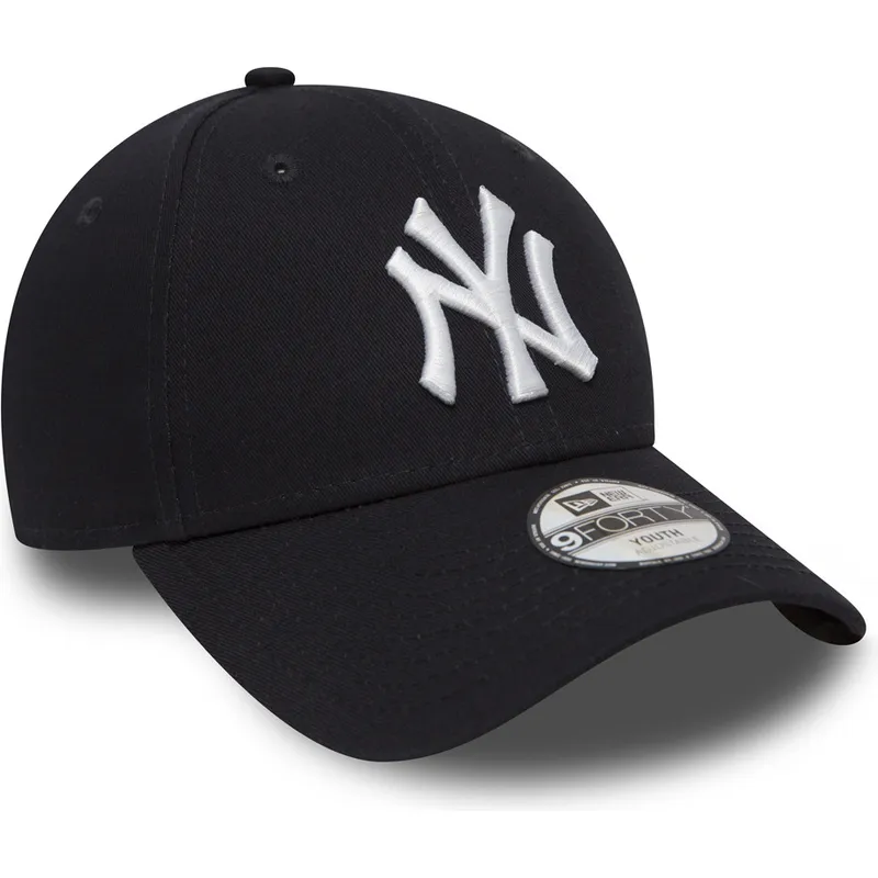 cap-zaoblena-navy-blue-adjustable-strap-pre-deti-9forty-essential-new-york-yankees-mlb-new-era cap-zaoblena-navy-blue-adjustable-strap-pre-deti-9forty-essential-new-york-yankees-mlb-new-era