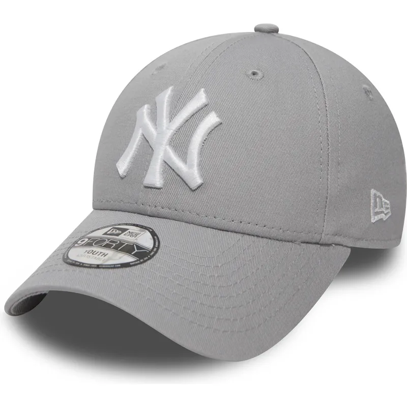 cap-zaoblena-gray-adjustable-strap-pre-deti-9forty-essential-new-york-yankees-mlb-new-era cap-zaoblena-gray-adjustable-strap-pre-deti-9forty-essential-new-york-yankees-mlb-new-era