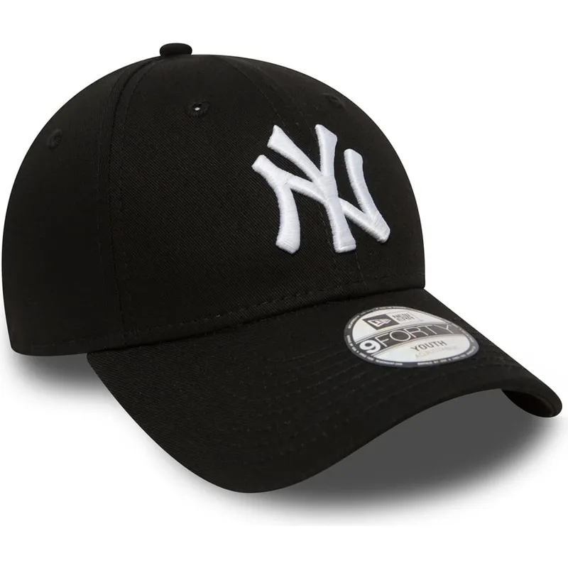 cap-zaoblena-black-adjustable-strap-pre-deti-9forty-essential-new-york-yankees-mlb-new-era