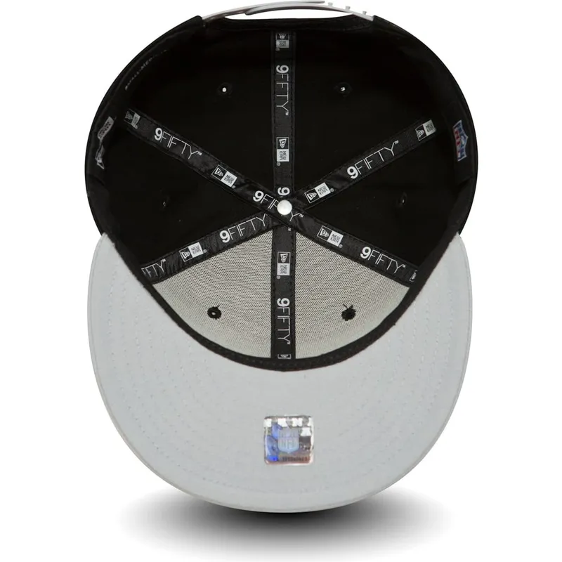 siltovka-rovna-siva-snapback-9fifty-cotton-block-las-vegas-raiders-nfl-new-era